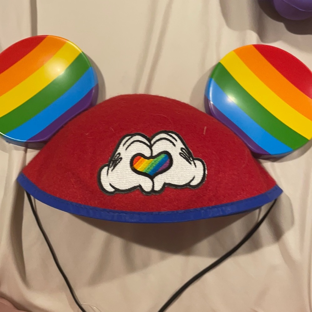 LGBT Mickey Mouse pride ears Disney